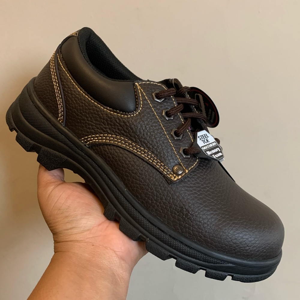 NWT STEEL TOE Work Oil Resist Shoes by Sketchers